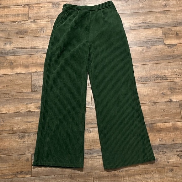 FAVLUX Denim - FAVLUX Forest Green Corduroy women Bottoms
